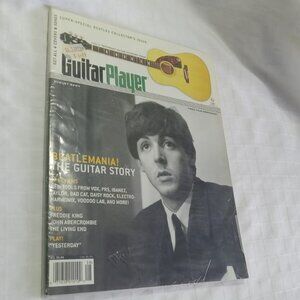 BEATLES MCCARTNEY COVER GUITAR PLAYER MAG.2004 HARD TO FIND EXCELLENT CONDITION.